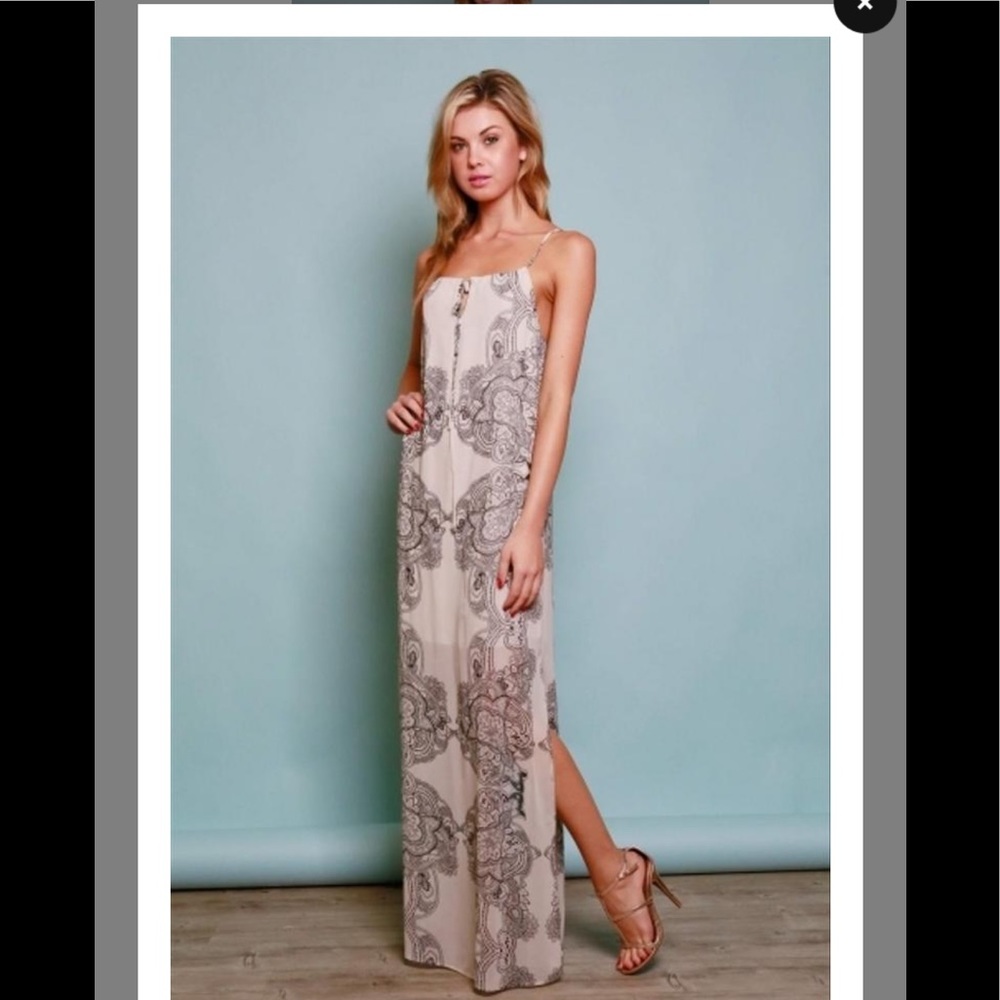 Lumiere Paisley Maxi Dress